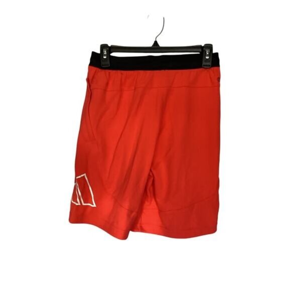 Goth y2k indie normcore gorpcore fisherman Adidas Mens Shorts Bright Red Small - Picture 1 of 5